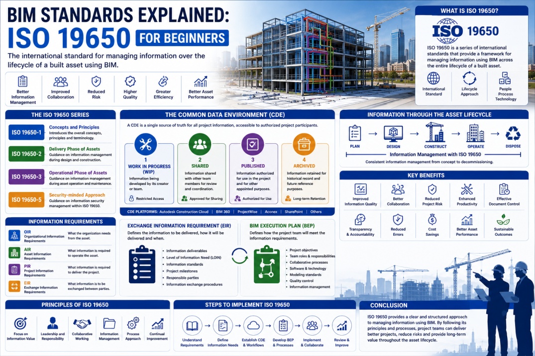 BIM Standards Explained: ISO 19650 for Beginners