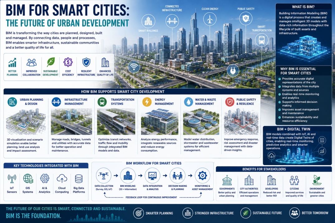 BIM for Smart Cities: The Future of Urban Development