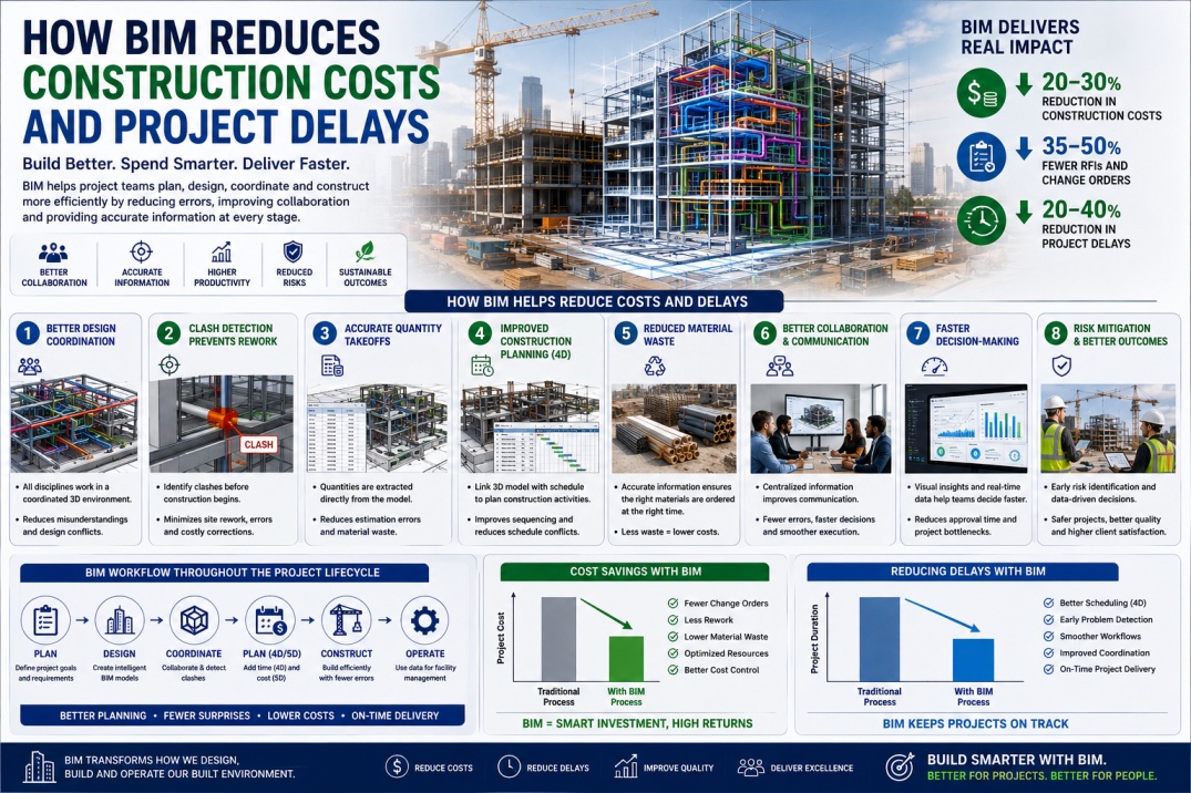 How BIM Reduces Construction Costs and Project Delays