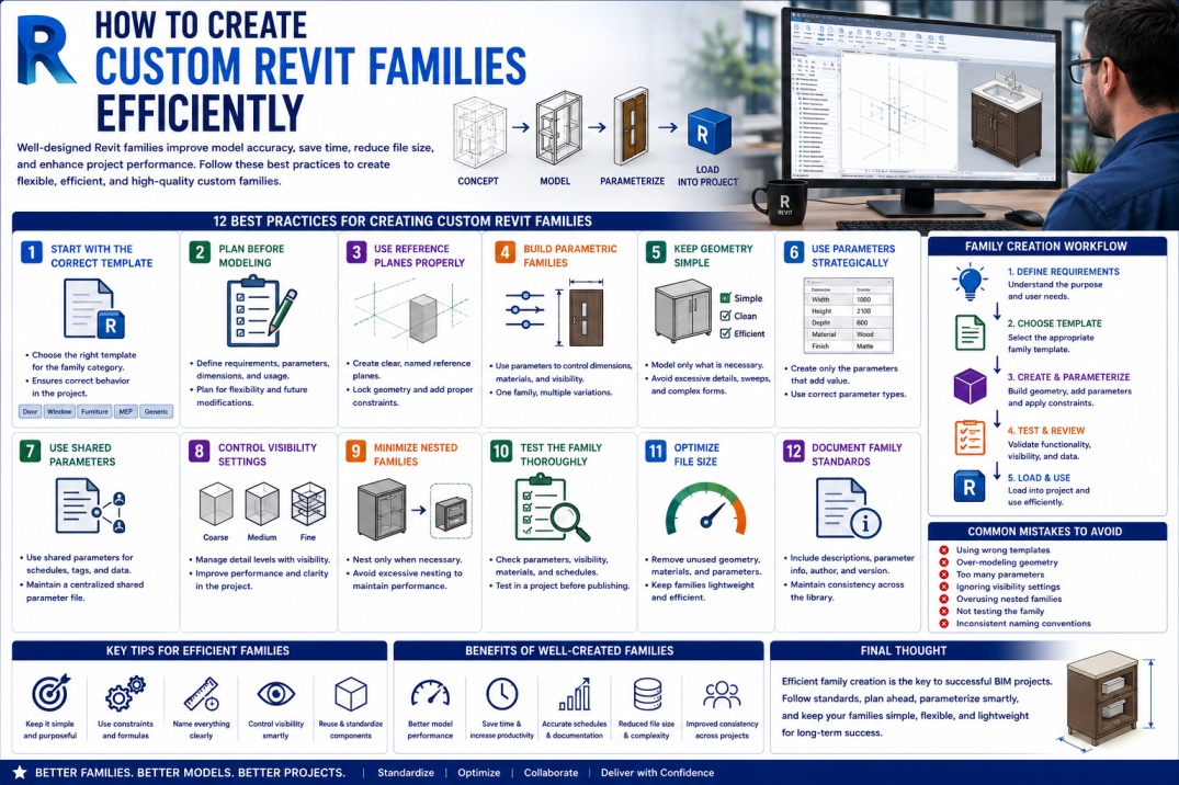 How to Create Custom Revit Families Efficiently