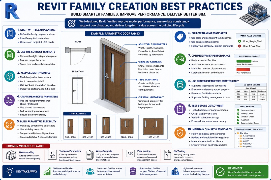 Revit Family Creation Best Practices: A Complete Guide for BIM Professionals