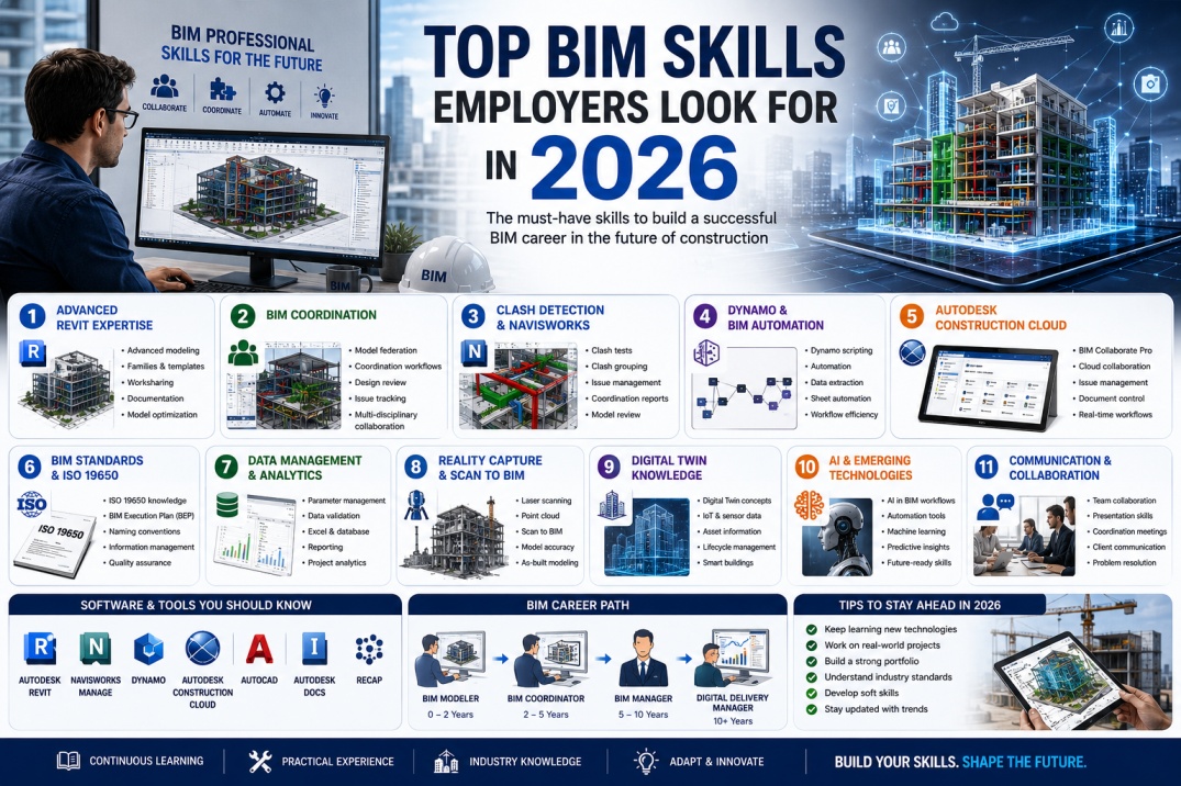 Top BIM Skills Employers Look for in 2026