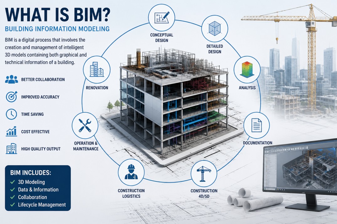What is BIM? A Beginner’s Guide for Architects, Engineers & Designers