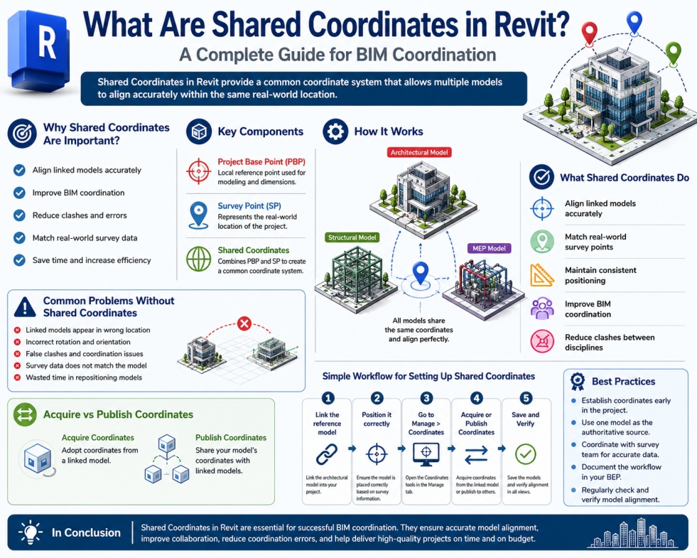 What Are Shared Coordinates in Revit? A Complete Guide for BIM Coordination